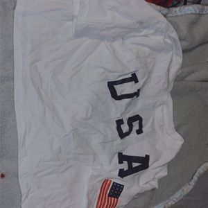 USA crop top